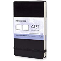 Moleskine - Art Collection- Cuaderno de Acuarelas- Bocetos- Tapa Dura y Cierre Elástico- Papel Adecuado para Acuarelas y…